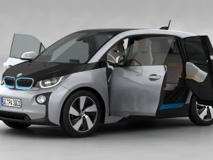 bmw i3 2014 3D Model