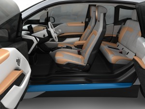 bmw i3 2014 3D Model