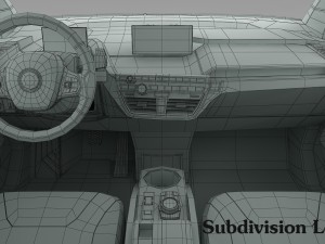 bmw i3 2014 3D Model