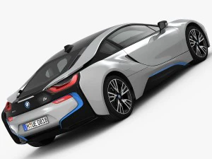 bmw i8 2015 3D Model