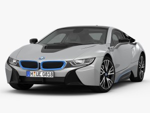 bmw i8 2015 3D-Modell