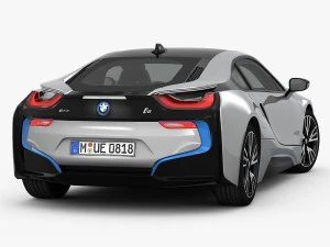 bmw i8 2015 3D Model