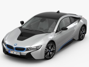 bmw i8 2015 3D-Modell