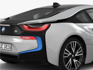 bmw i8 2015 3D Model
