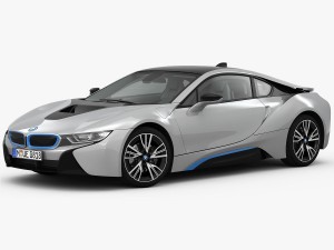bmw i8 2015 3D-Modell