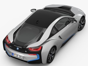 bmw i8 2015 3D-Modell