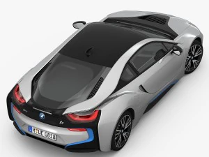 bmw i8 2015 3D Model