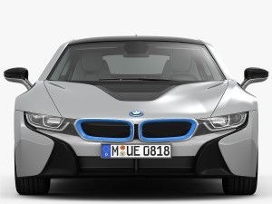 bmw i8 2015 3D-Modell