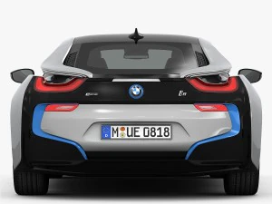 bmw i8 2015 3D Model