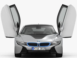 bmw i8 2015 3D-Modell