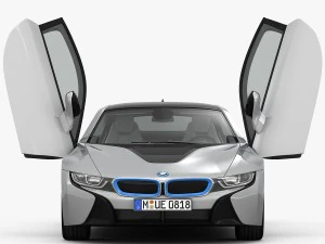 bmw i8 2015 3D Model