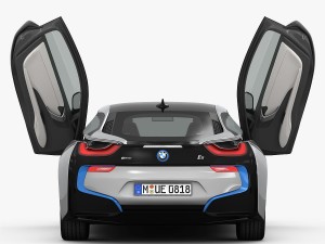 bmw i8 2015 3D-Modell