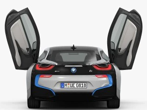 bmw i8 2015 3D Model