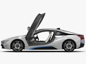 bmw i8 2015 3D-Modell