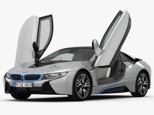 bmw i8 2015 3D-Modell