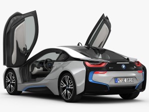 bmw i8 2015 3D-Modell