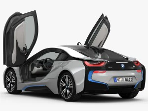 bmw i8 2015 3D Model