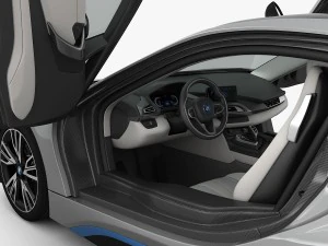 bmw i8 2015 3D Model
