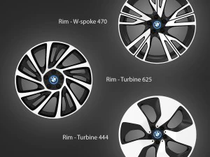 bmw i8 2015 3D Model