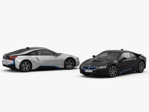 bmw i8 2015 3D-Modell