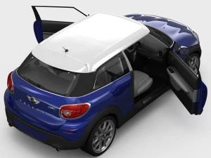 mini cooper paceman 2013 3D Model
