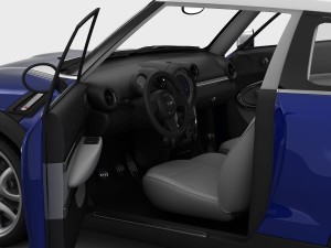 mini cooper paceman 2013 3D 모델