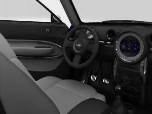 mini cooper paceman 2013 3D 모델