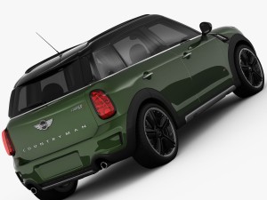 mini cooper s countryman 2015 3D Модель