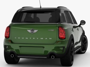 mini cooper s countryman 2015 3D Модель