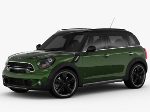 mini cooper s countryman 2015 3D Модель