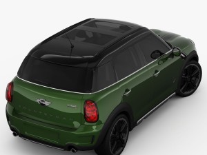 mini cooper s countryman 2015 3D Модель