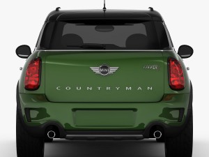 mini cooper s countryman 2015 3D Модель