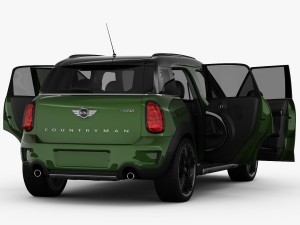 mini cooper s countryman 2015 3D Модель