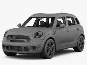 mini cooper s countryman 2015 3D Модель