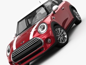 mini cooper hardtop 2015 3D 模型