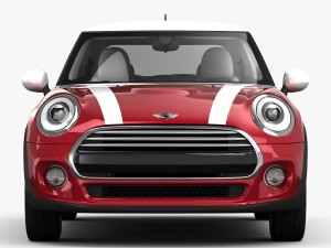 mini cooper hardtop 2015 3D 模型