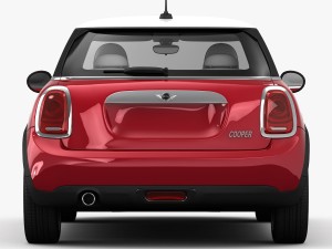 mini cooper hardtop 2015 3D 模型