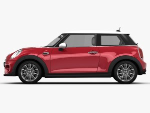 mini cooper hardtop 2015 3D 模型