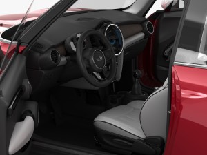 mini cooper hardtop 2015 3D 模型