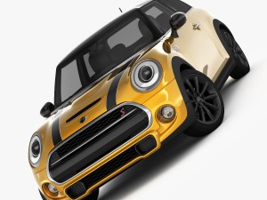 mini cooper s hardtop 2015 3D Model