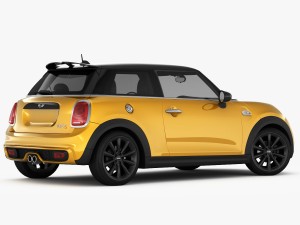 mini cooper s hardtop 2015 3D Model