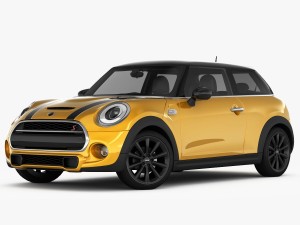 mini cooper s hardtop 2015 3D Model