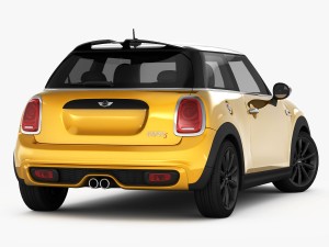 mini cooper s hardtop 2015 3D Model