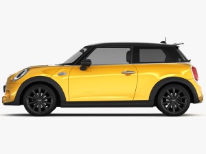mini cooper s hardtop 2015 3D Model