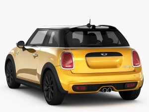 mini cooper s hardtop 2015 3D Model