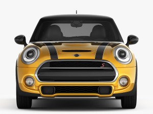 mini cooper s hardtop 2015 3D Model