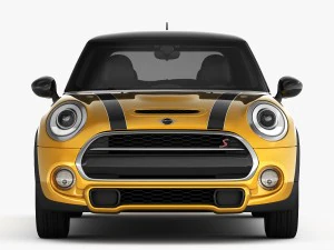mini cooper s hardtop 2015 3D Model