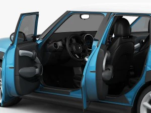 Mini Cooper S tetto rigido 5 porte 2015 Modello 3D