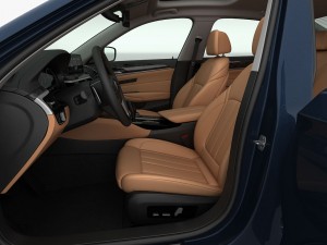bmw 5-series luxury line 2017 3D Model