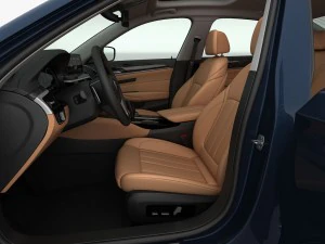 bmw 5-series luxury line 2017 3D Model